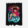 King Of Pirates-none polyester shower curtain-Kabuto Studio