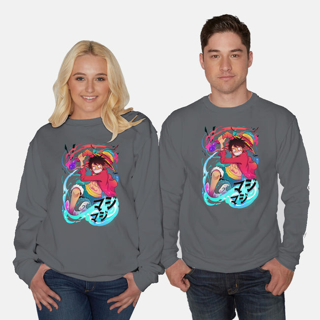 King Of Pirates-unisex crew neck sweatshirt-Kabuto Studio