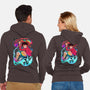 King Of Pirates-unisex zip-up sweatshirt-Kabuto Studio