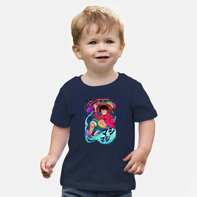 King Of Pirates-baby basic tee-Kabuto Studio