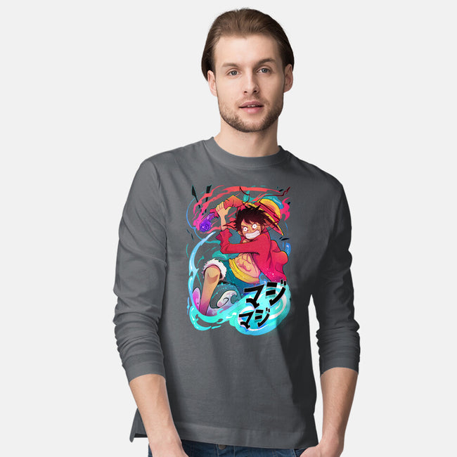 King Of Pirates-mens long sleeved tee-Kabuto Studio