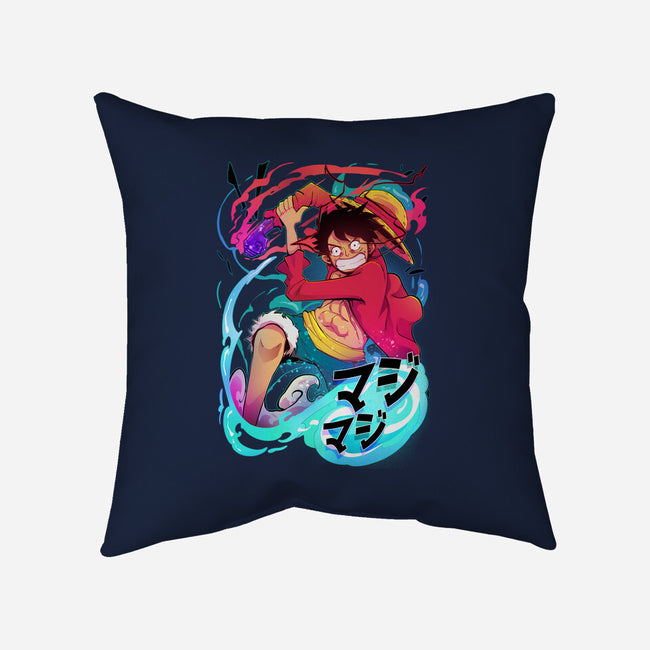 King Of Pirates-none removable cover w insert throw pillow-Kabuto Studio