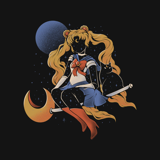 Cosmic Sailor-none drawstring bag-eduely