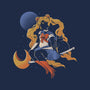 Cosmic Sailor-none removable cover throw pillow-eduely