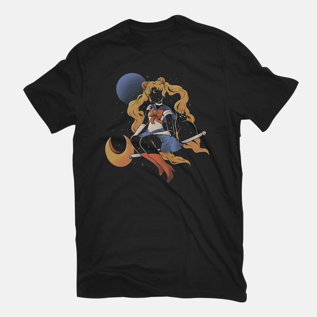 Cosmic Sailor-womens basic tee-eduely