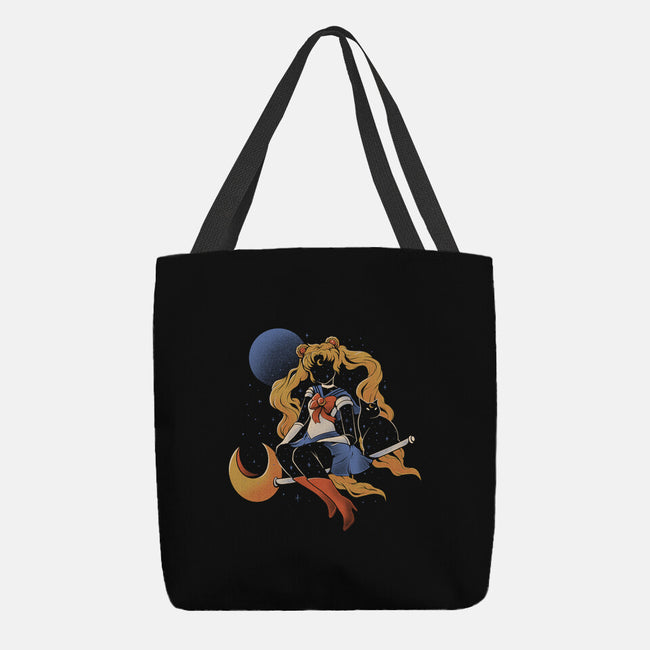 Cosmic Sailor-none basic tote bag-eduely