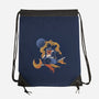 Cosmic Sailor-none drawstring bag-eduely