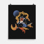 Cosmic Sailor-none matte poster-eduely