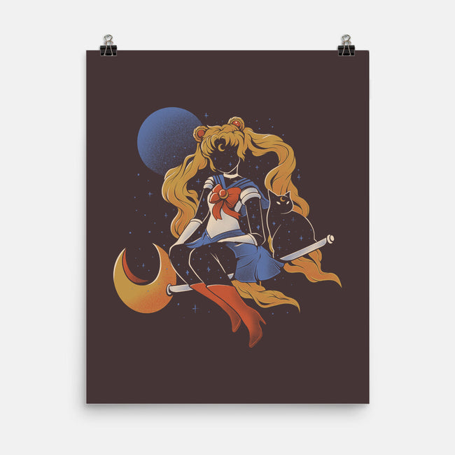 Cosmic Sailor-none matte poster-eduely