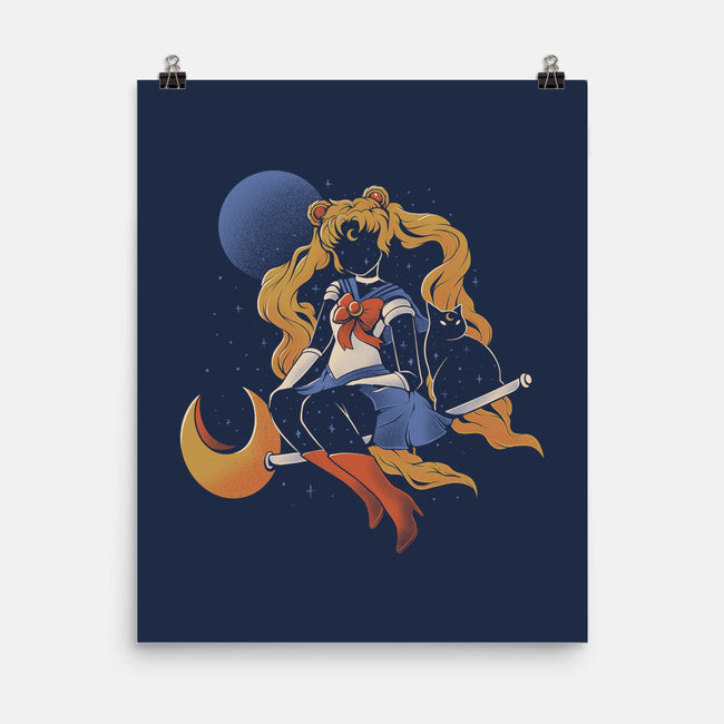 Cosmic Sailor-none matte poster-eduely