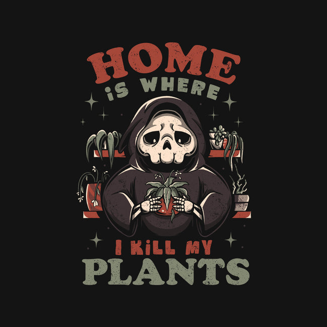 I Kill My Plants-none removable cover throw pillow-eduely