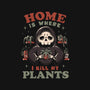 I Kill My Plants-baby basic onesie-eduely