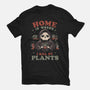 I Kill My Plants-womens basic tee-eduely