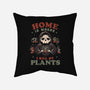 I Kill My Plants-none removable cover w insert throw pillow-eduely