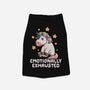 Emotionally Exhausted-dog basic pet tank-koalastudio