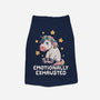 Emotionally Exhausted-dog basic pet tank-koalastudio