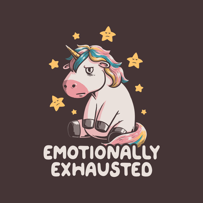 Emotionally Exhausted-none glossy sticker-koalastudio