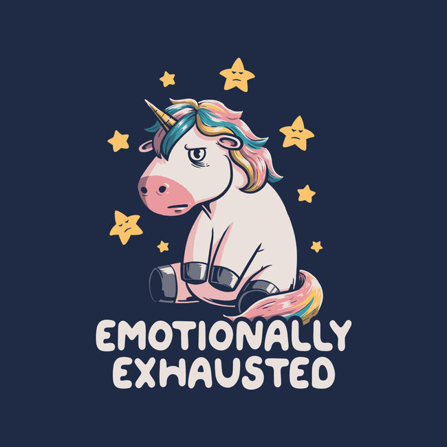 Emotionally Exhausted-dog basic pet tank-koalastudio