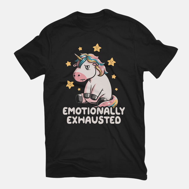 Emotionally Exhausted-mens basic tee-koalastudio