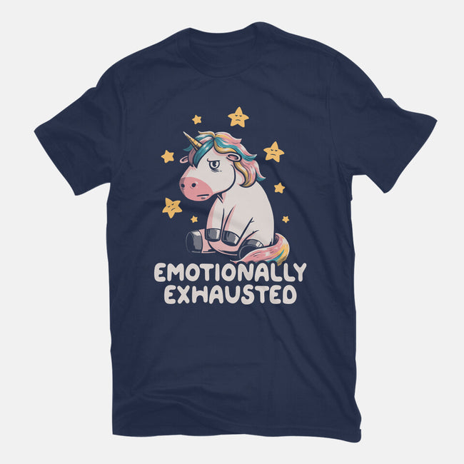Emotionally Exhausted-mens basic tee-koalastudio