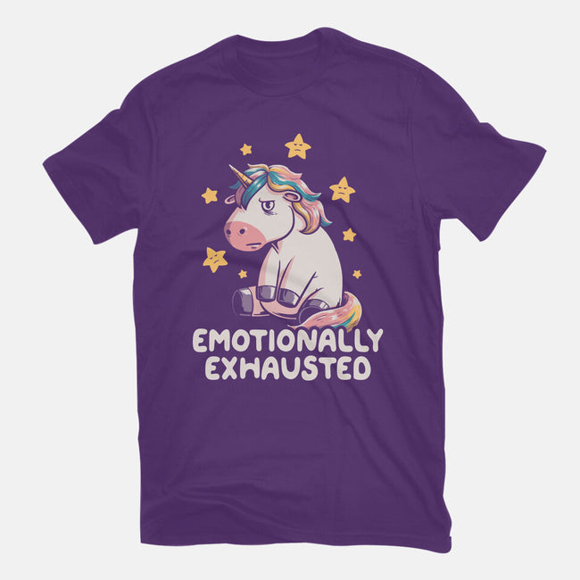 Emotionally Exhausted-mens basic tee-koalastudio