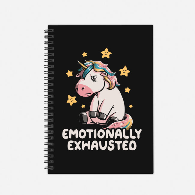 Emotionally Exhausted-none dot grid notebook-koalastudio