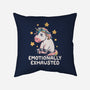 Emotionally Exhausted-none removable cover w insert throw pillow-koalastudio