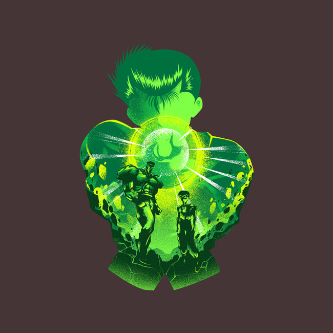 Spirit Fighter-none removable cover w insert throw pillow-hypertwenty