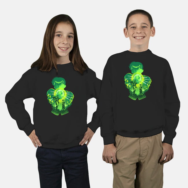 Spirit Fighter-youth crew neck sweatshirt-hypertwenty