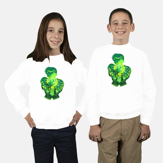 Spirit Fighter-youth crew neck sweatshirt-hypertwenty