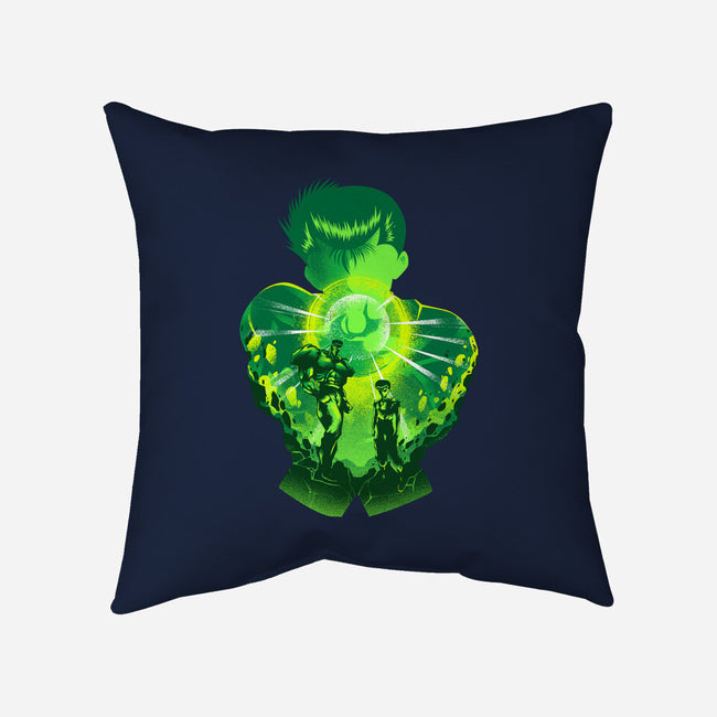 Spirit Fighter-none removable cover throw pillow-hypertwenty