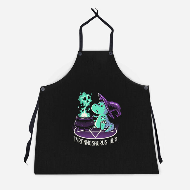 T-Hex-unisex kitchen apron-koalastudio