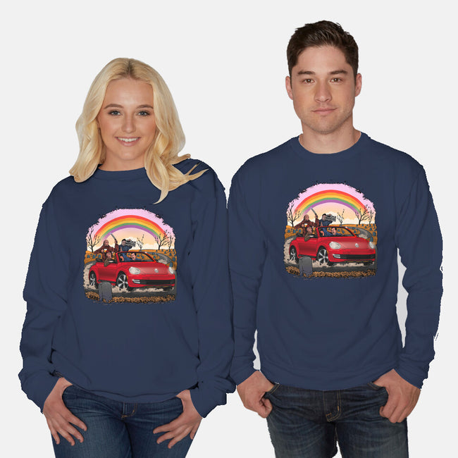 Joyride-unisex crew neck sweatshirt-Superblitz