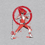 Red Ranger Sumi-e-youth basic tee-DrMonekers
