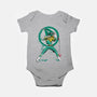 Green Ranger Sumi-e-baby basic onesie-DrMonekers