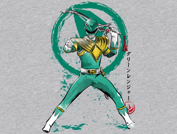 Green Ranger Sumi-e