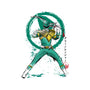 Green Ranger Sumi-e-baby basic onesie-DrMonekers