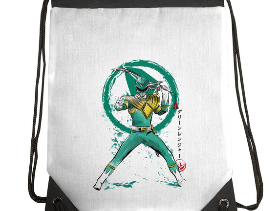 Green Ranger Sumi-e