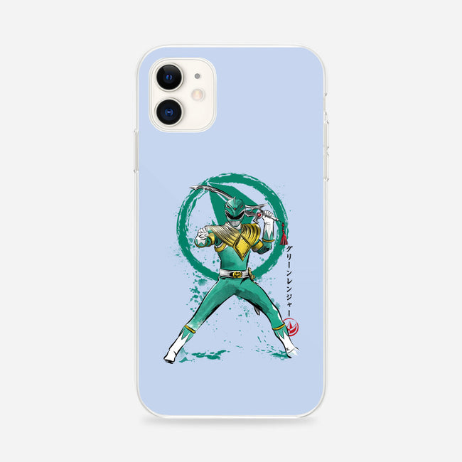 Green Ranger Sumi-e-iphone snap phone case-DrMonekers