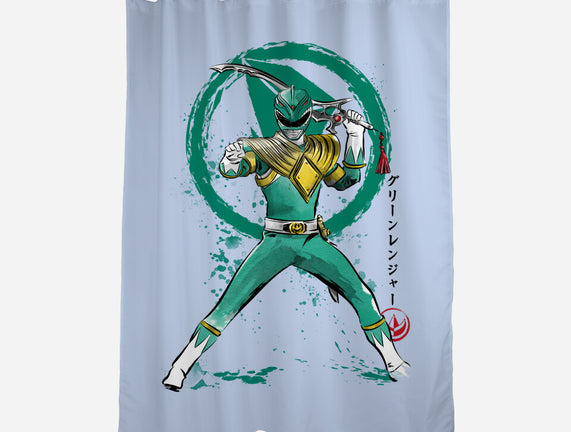 Green Ranger Sumi-e