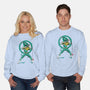 Green Ranger Sumi-e-unisex crew neck sweatshirt-DrMonekers