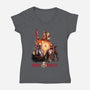 Bounty Hunters-womens v-neck tee-Conjura Geek