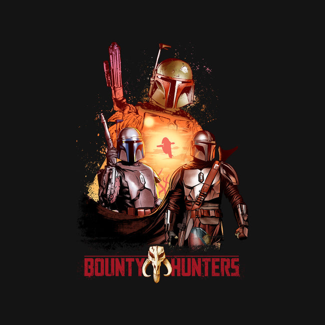 Bounty Hunters-none fleece blanket-Conjura Geek