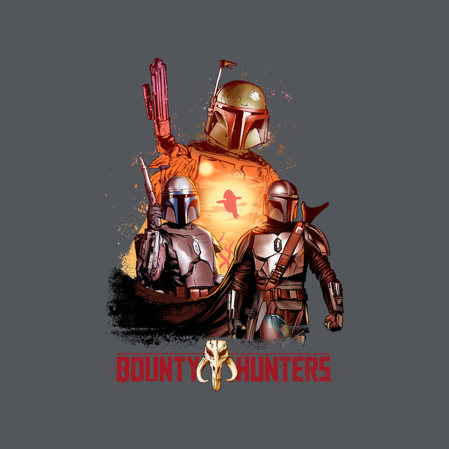 Bounty Hunters-none removable cover throw pillow-Conjura Geek