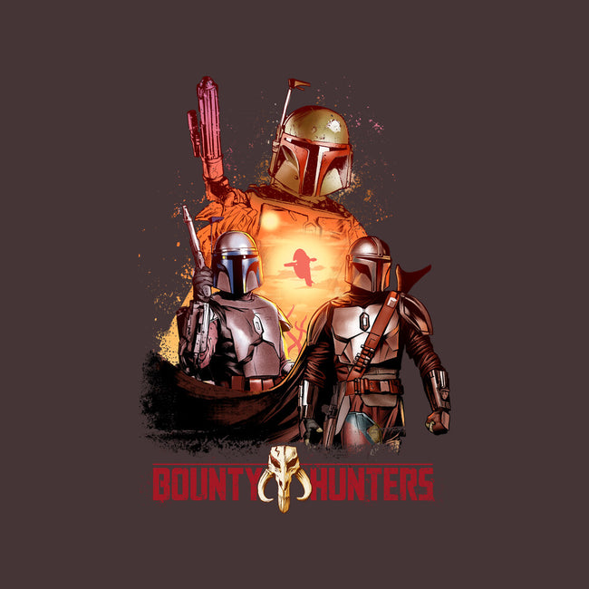 Bounty Hunters-none stretched canvas-Conjura Geek