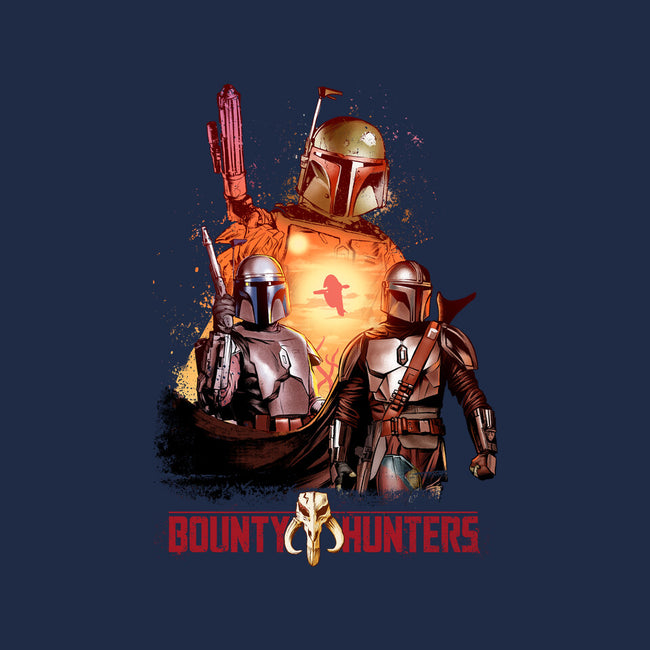 Bounty Hunters-none beach towel-Conjura Geek