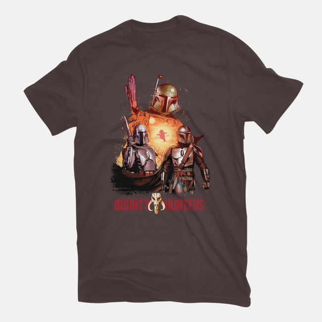 Bounty Hunters-womens basic tee-Conjura Geek