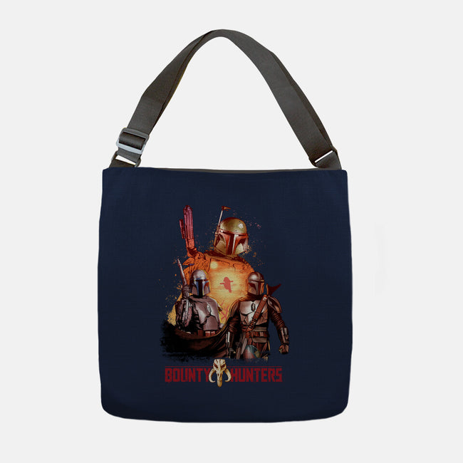Bounty Hunters-none adjustable tote bag-Conjura Geek