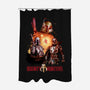 Bounty Hunters-none polyester shower curtain-Conjura Geek