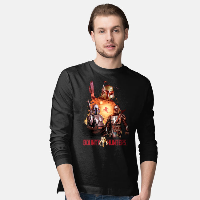 Bounty Hunters-mens long sleeved tee-Conjura Geek